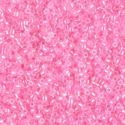 SIZE-11 #DB0236 CARNATION PINK CEYLON Delica - Miyuki Seed Beads