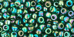 TR8 Transparent Rainbow Green Emerald (TR08179)